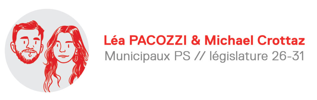 Signature Léa Pacozzi & Michael Crottaz - Municipaux Epalinges